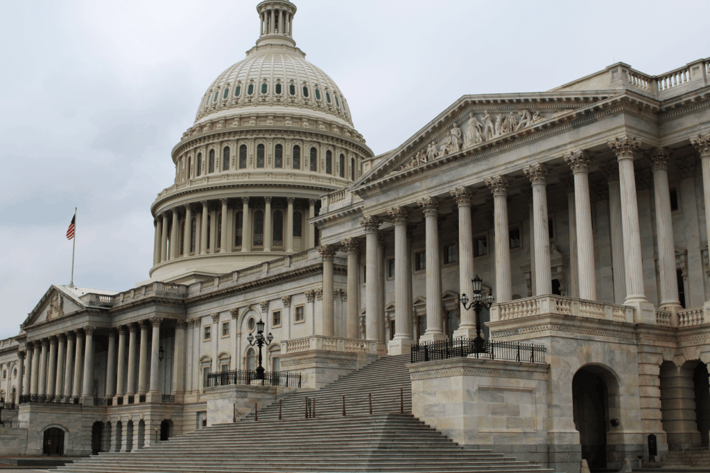 The U.S. Capitol, where Jeannette Rankin became the first woman elected to the U.S. Congress in 1917.